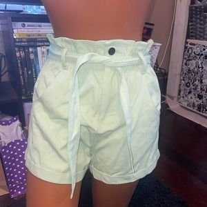 Light Green shorts